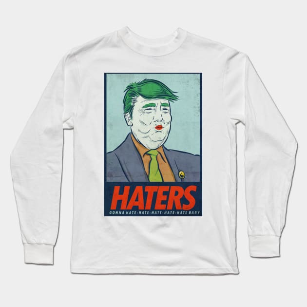 HATERS! Long Sleeve T-Shirt by CHEKOVSK1E